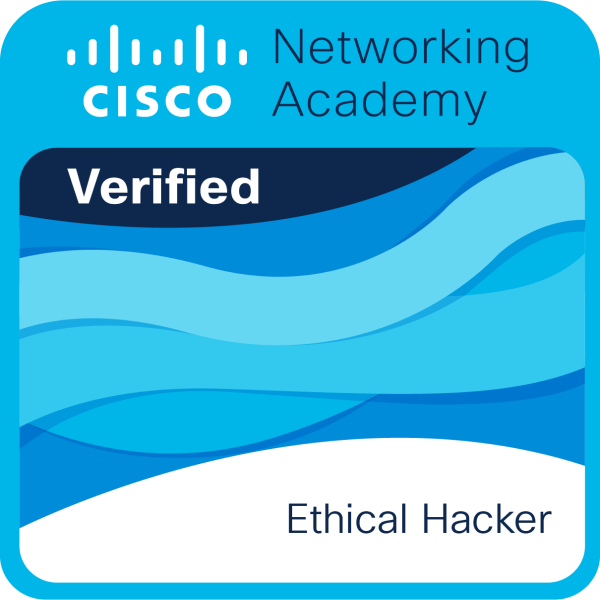 Ethical Hacker — Cisco badge