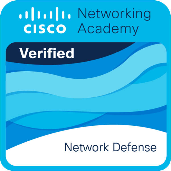 Network Defense — Cisco badge